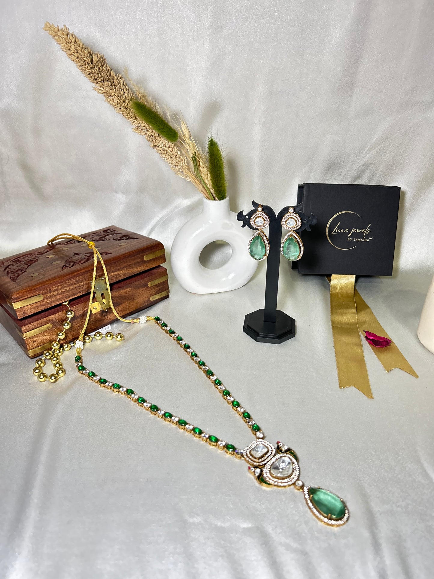 Zaara sea green Set