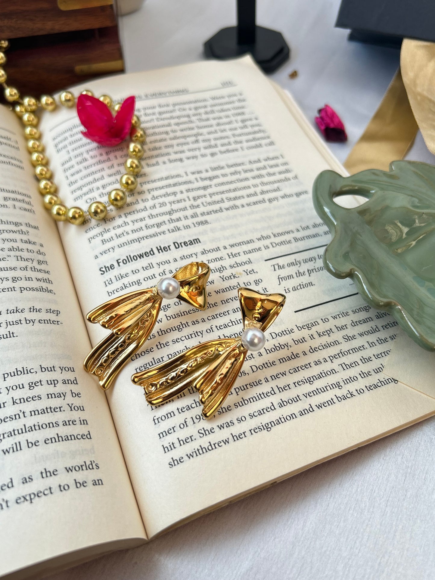 Bow Glow Earrings