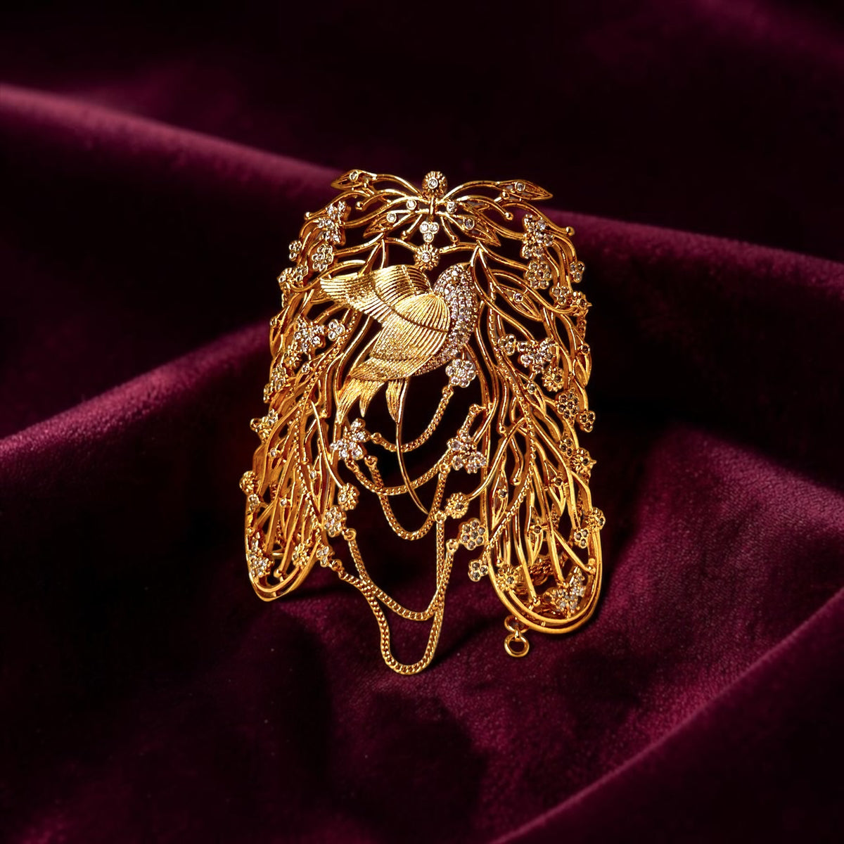 Bird Bracelet cum Armcuff