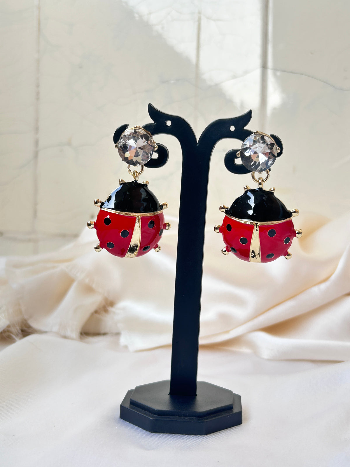 LadyBug Earrings