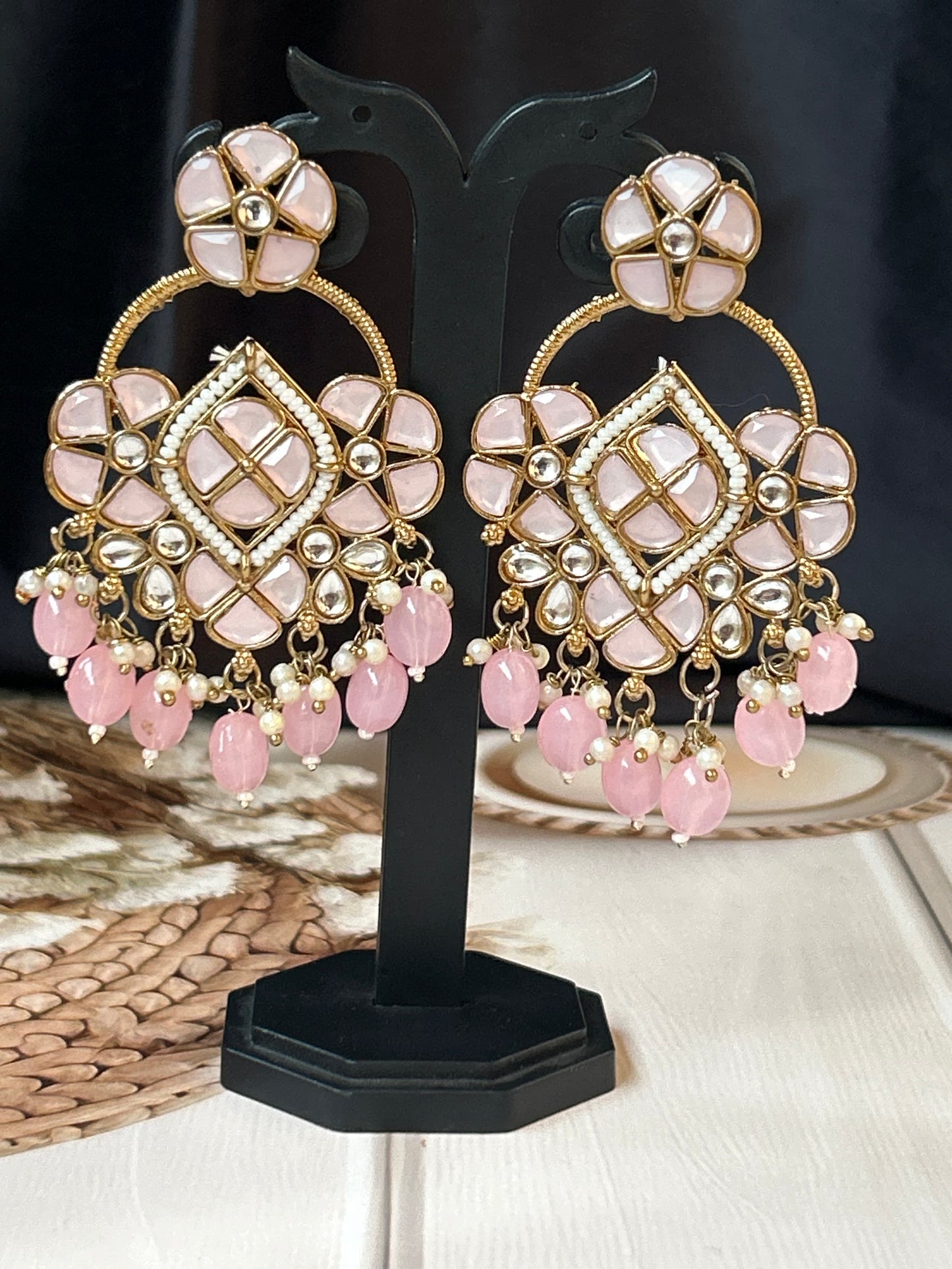 Sitara Pink  chandbalis
