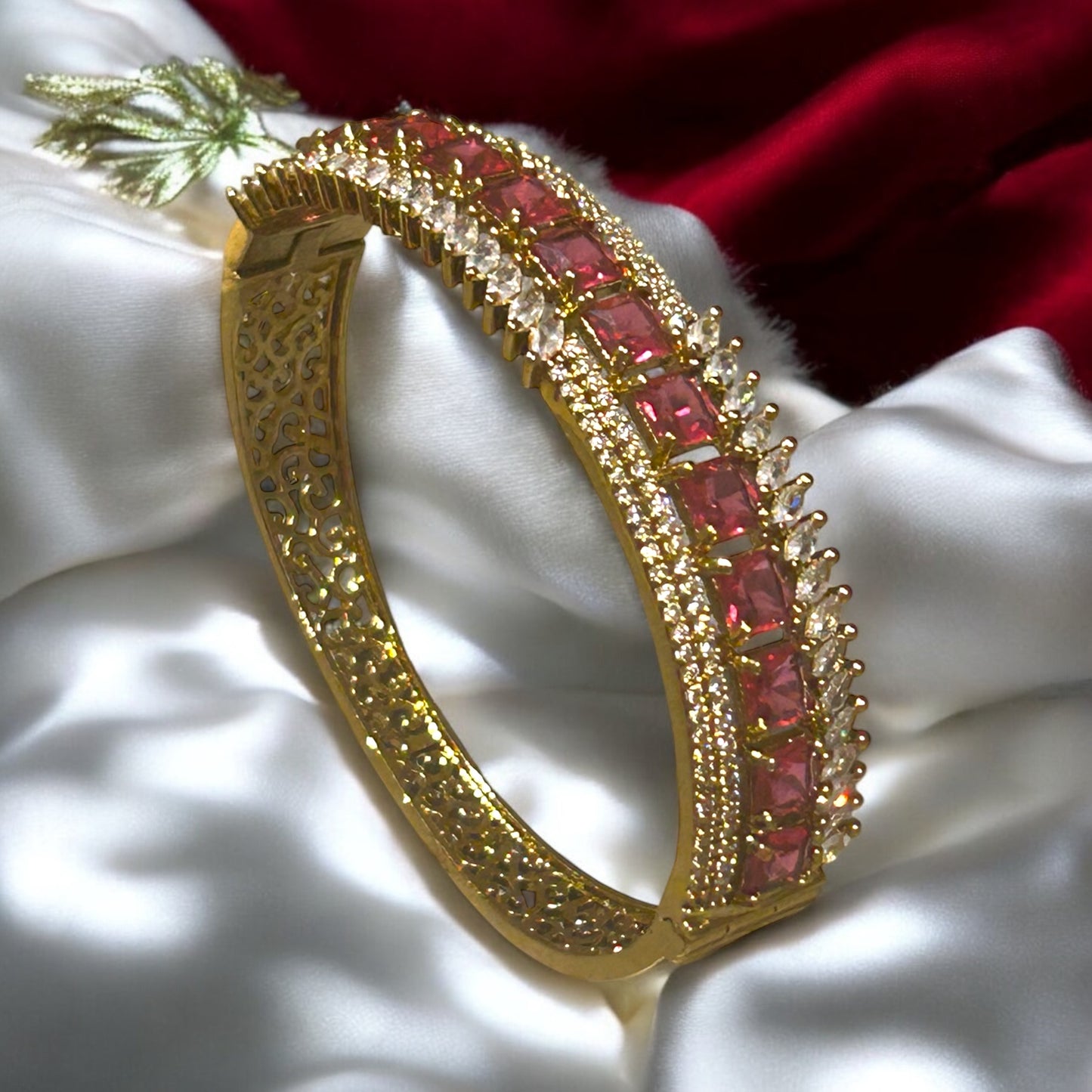 Opulent Ruby  Bracelet