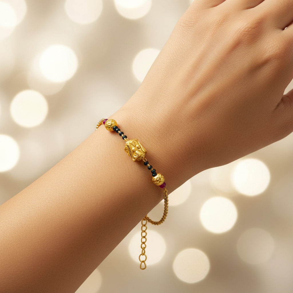 Infinity Knot Mangalsutra Bracelet