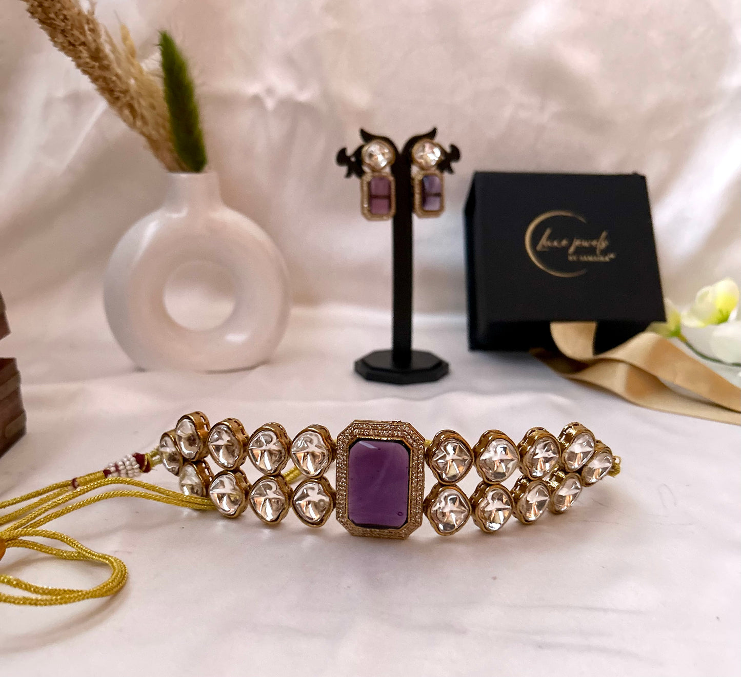Anishka pink choker