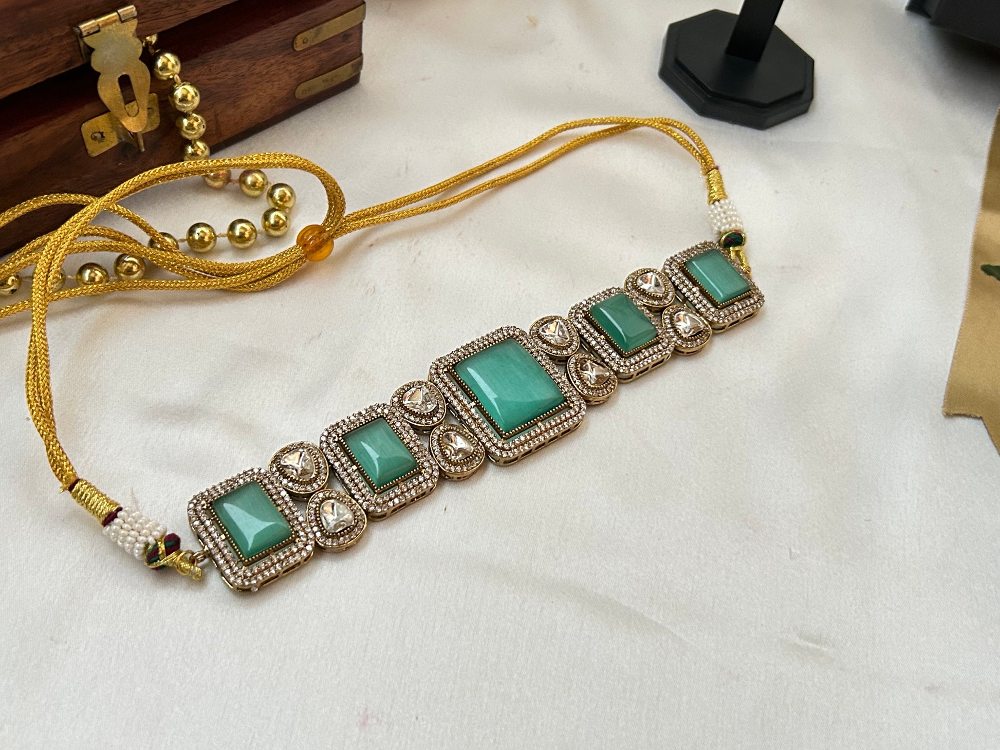 Sea Green Necklaceset