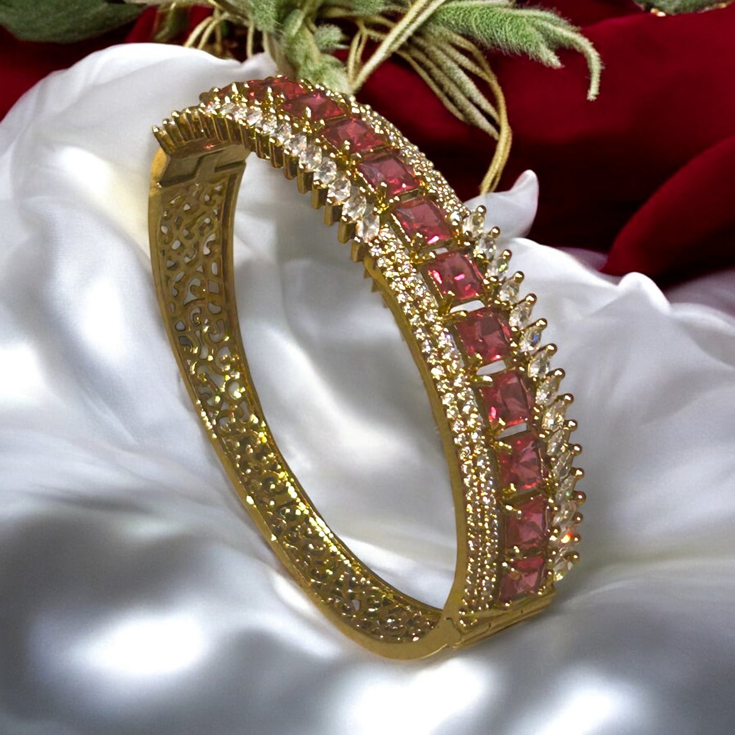Opulent Ruby  Bracelet