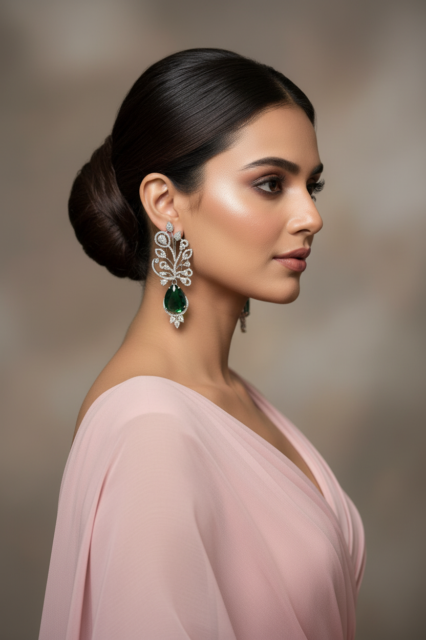 Innaya Emerald Earing
