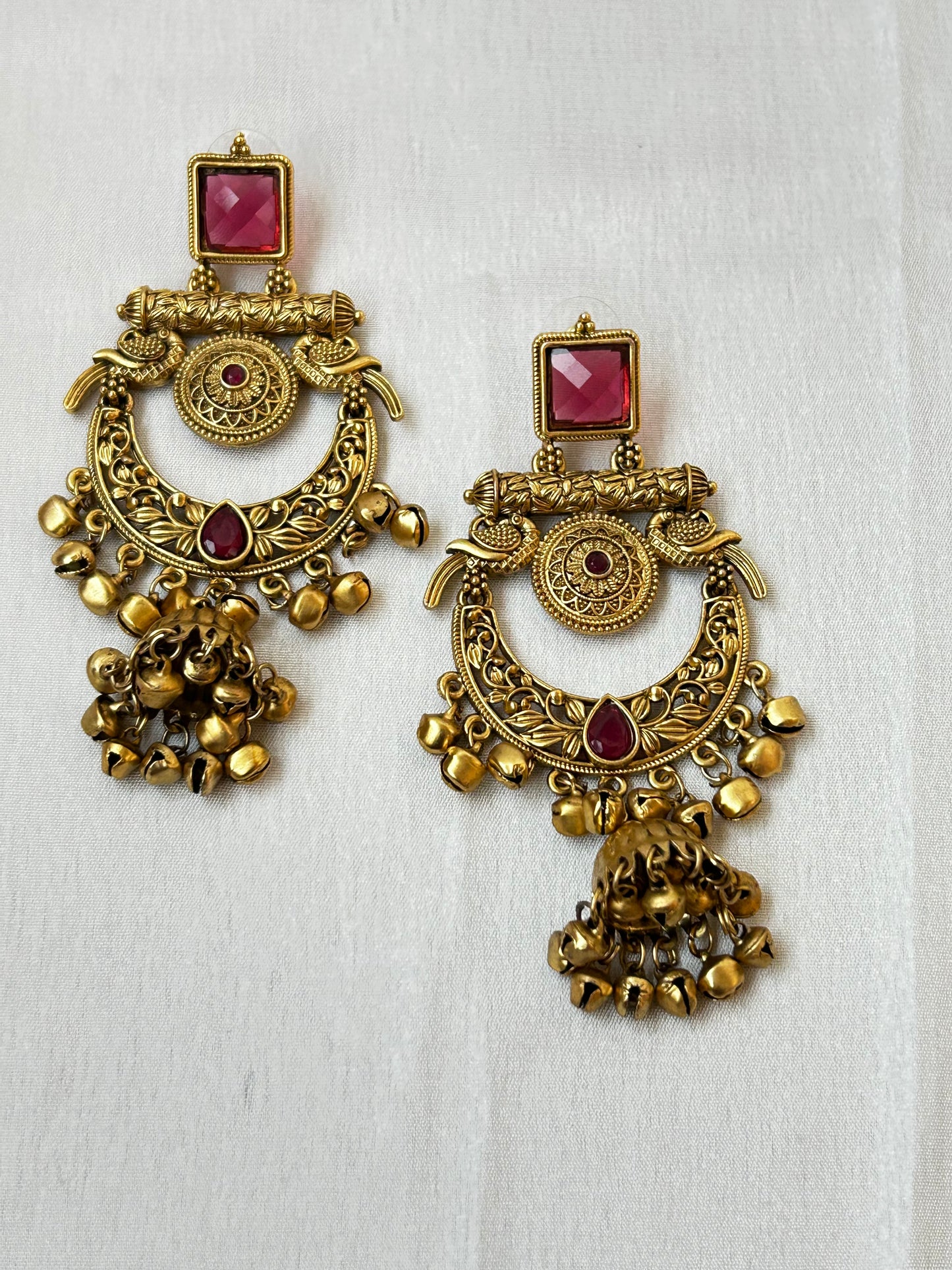 Matte Gold Ruby  Majesty