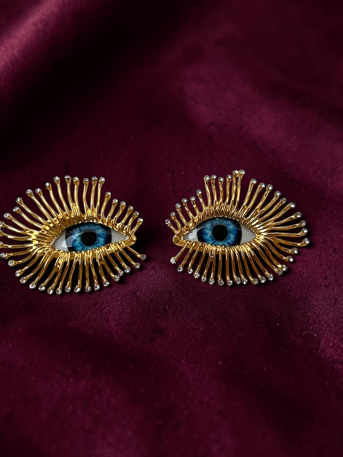 Golden Eye Earrings