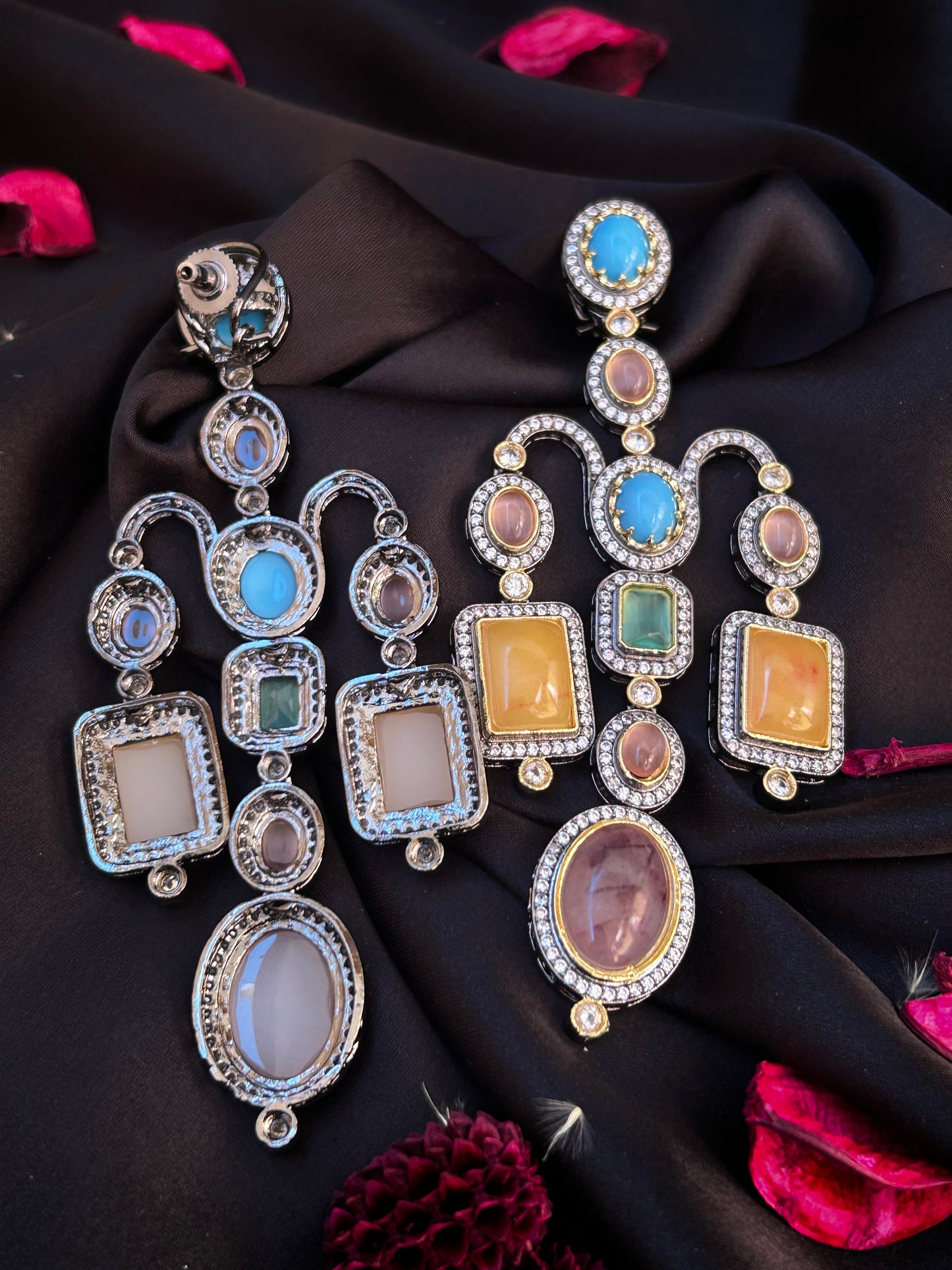 Deepika long earrings