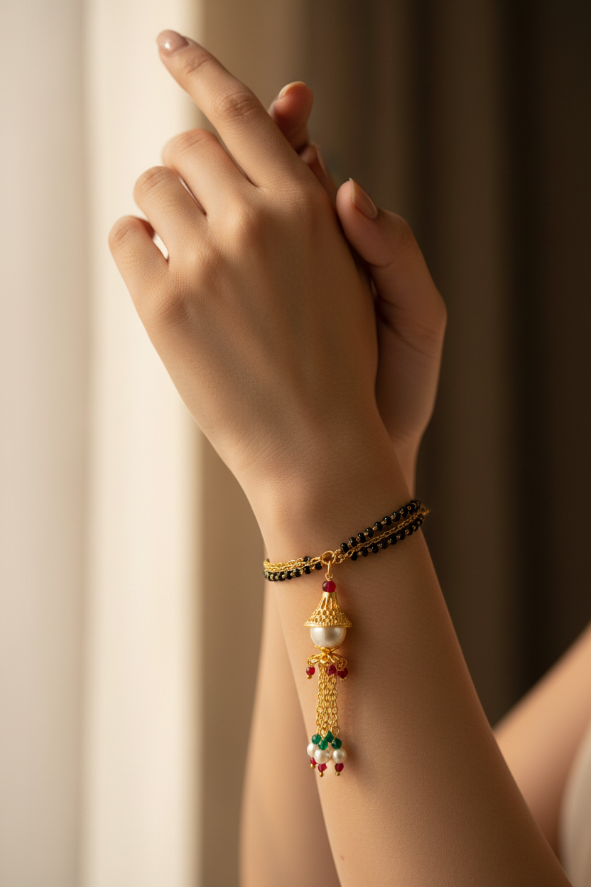 Aura Luxe Hand Mangalsutra