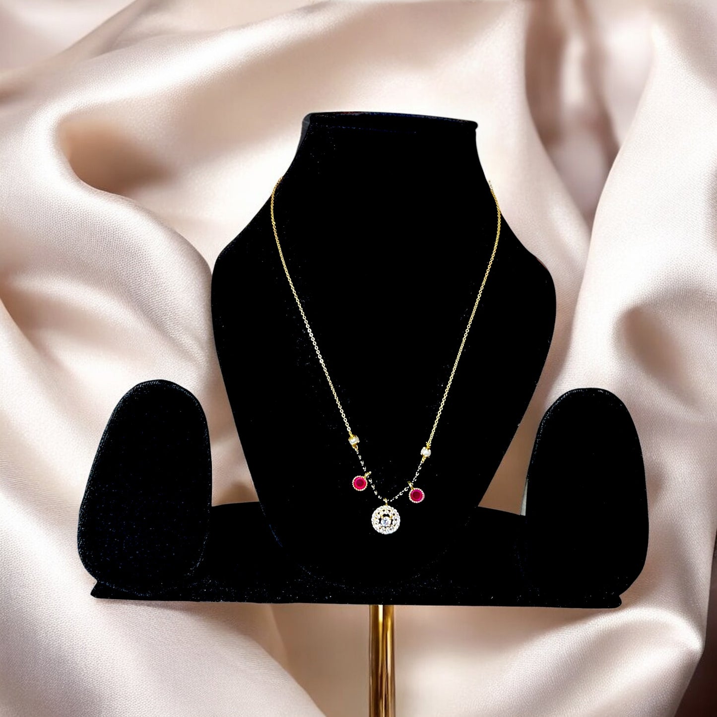 GlitzWave Pendant Mangalsutra
