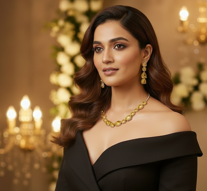 Yoshika yellow necklace