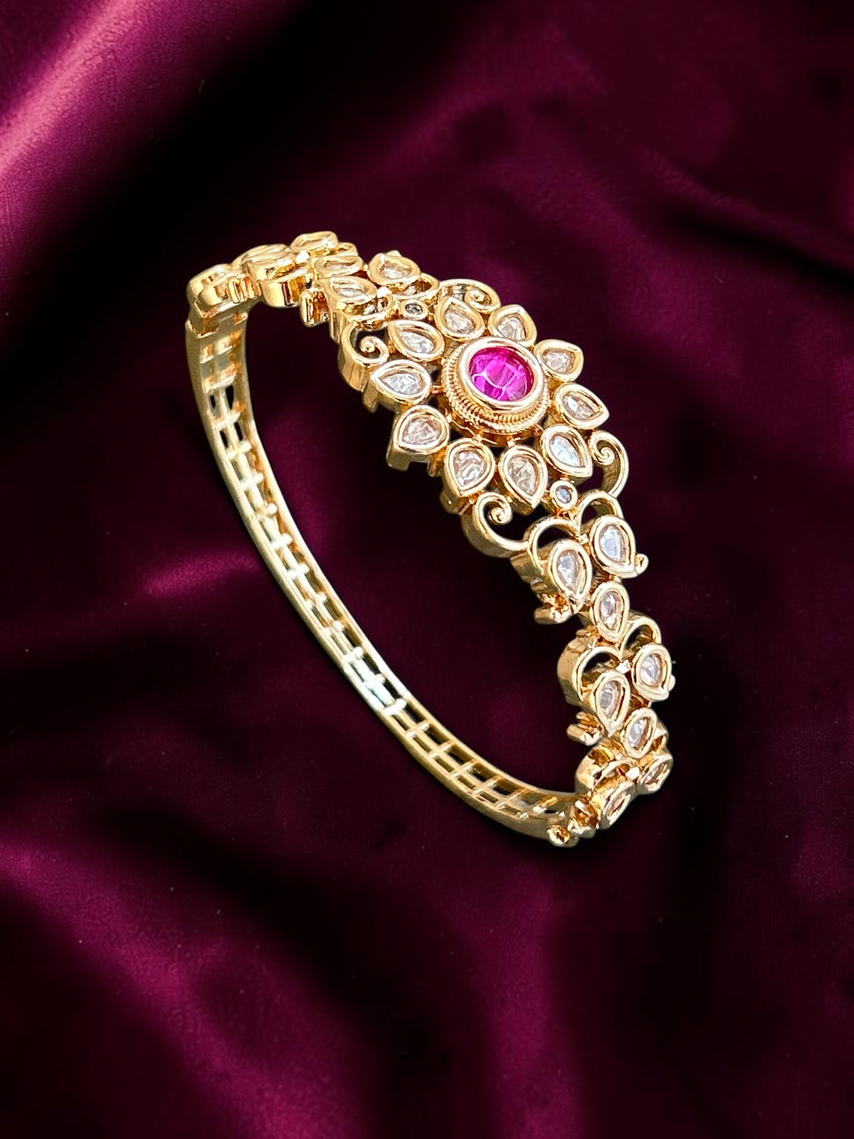 Akshara Ruby Bracelet