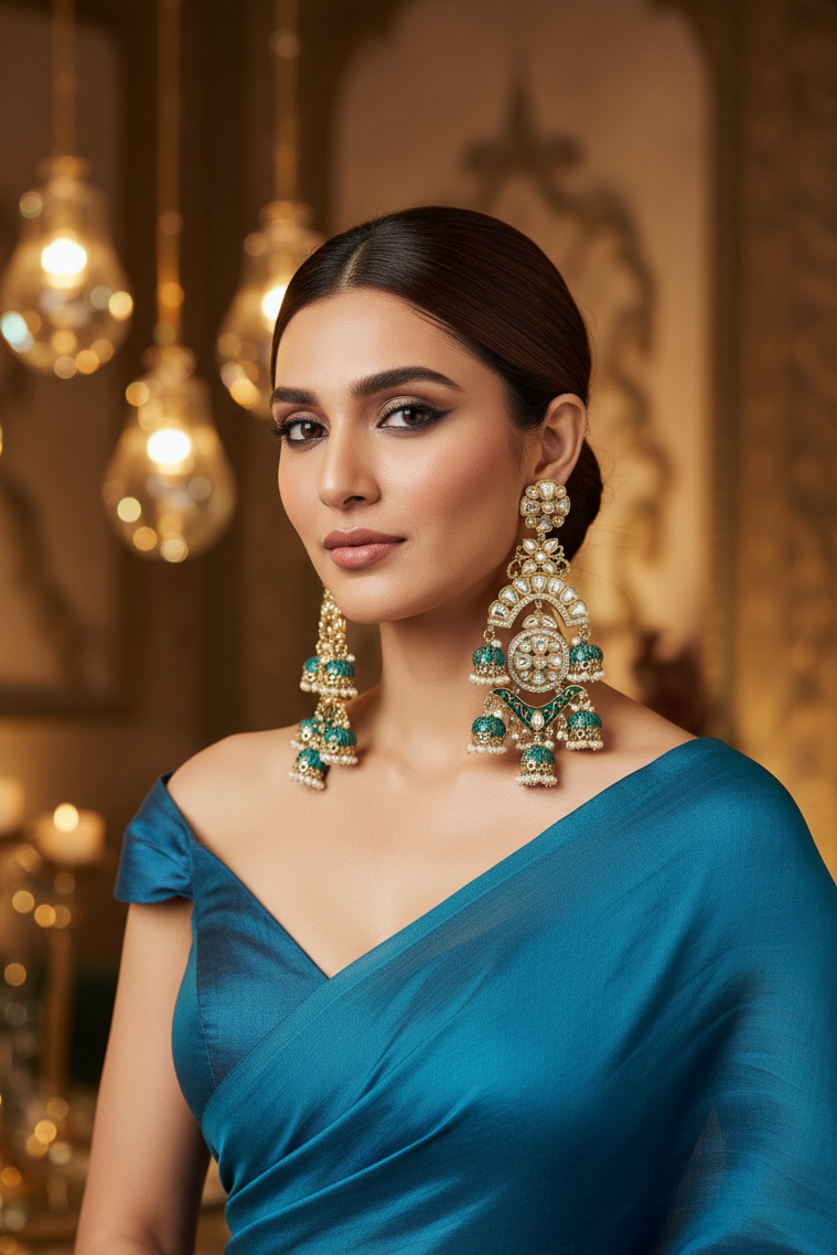 Bani Rama blue chandbalis