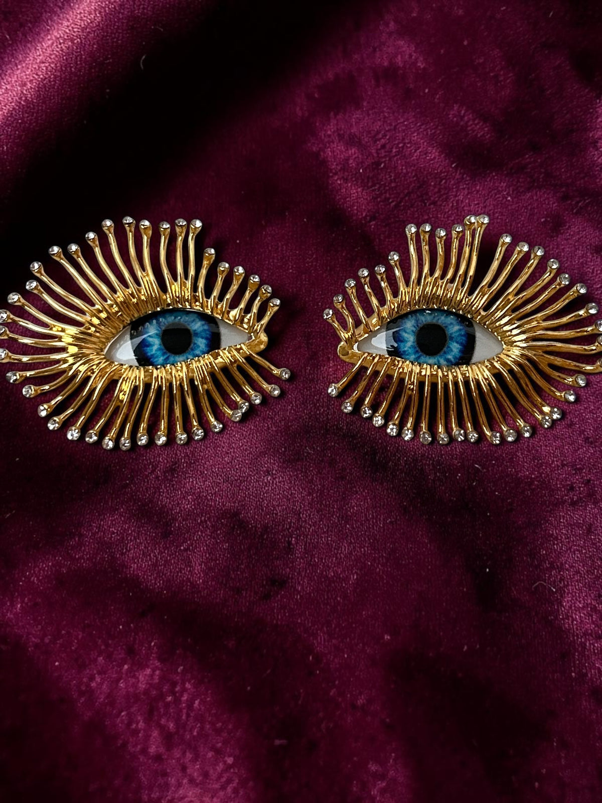 Golden Eye Earrings