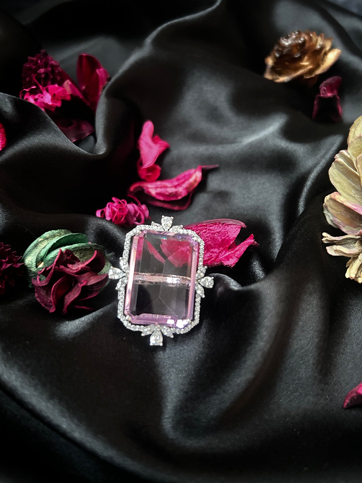 Alisha pink ring