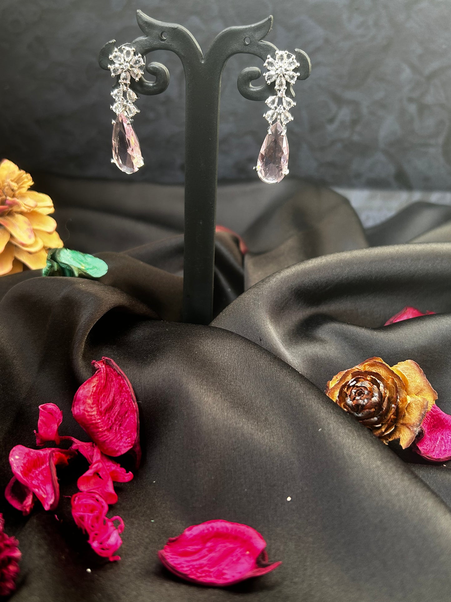 Akanksha  pink Earings