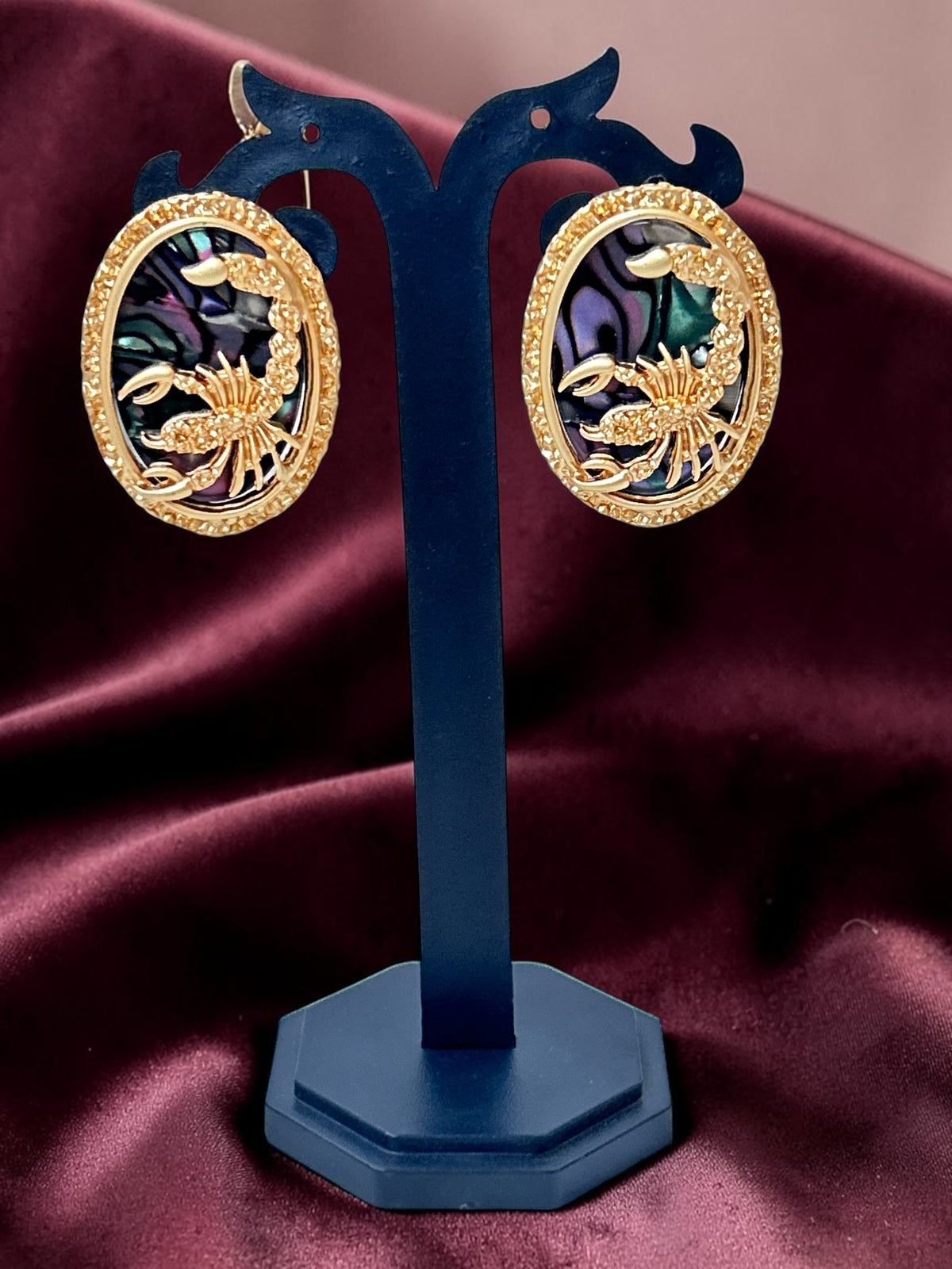 Golden scorpion Earrings