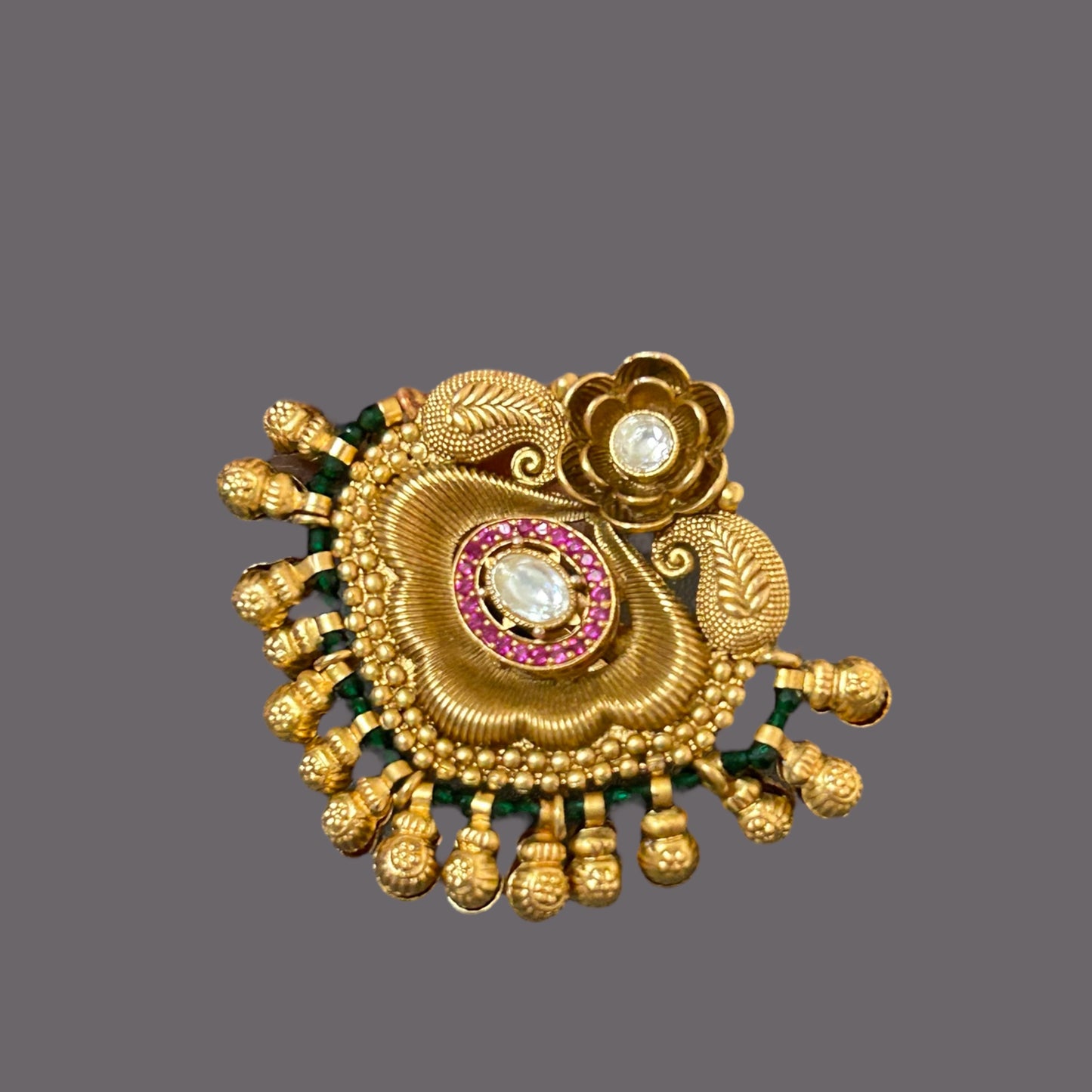 Aaradhya Temple Grandeur Ring