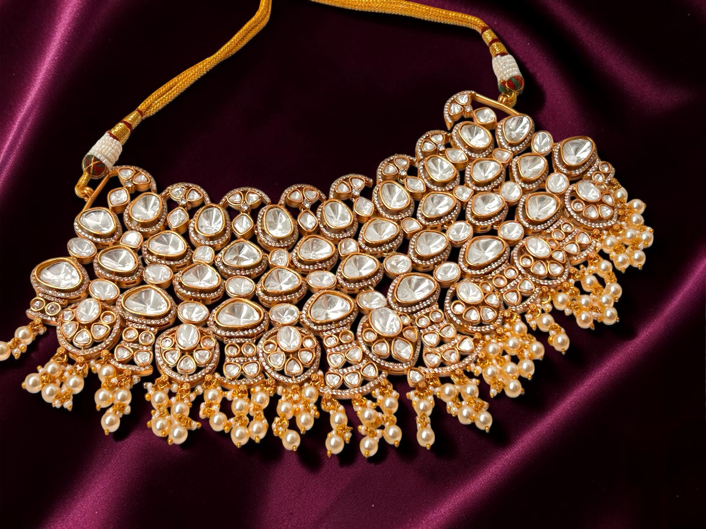 Heritage Luxe Necklace set( Noor-e jaal choker )