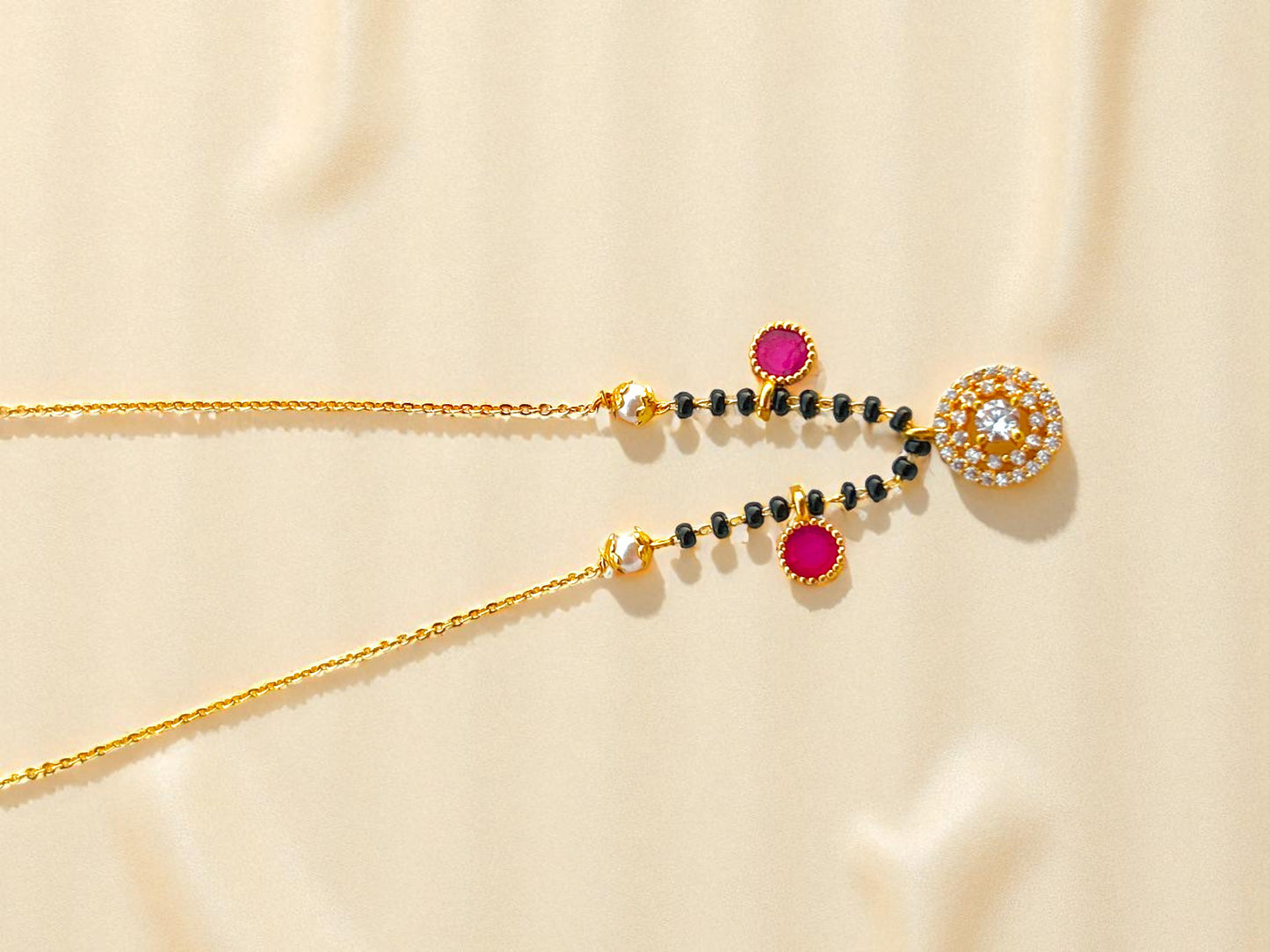 GlitzWave Pendant Mangalsutra