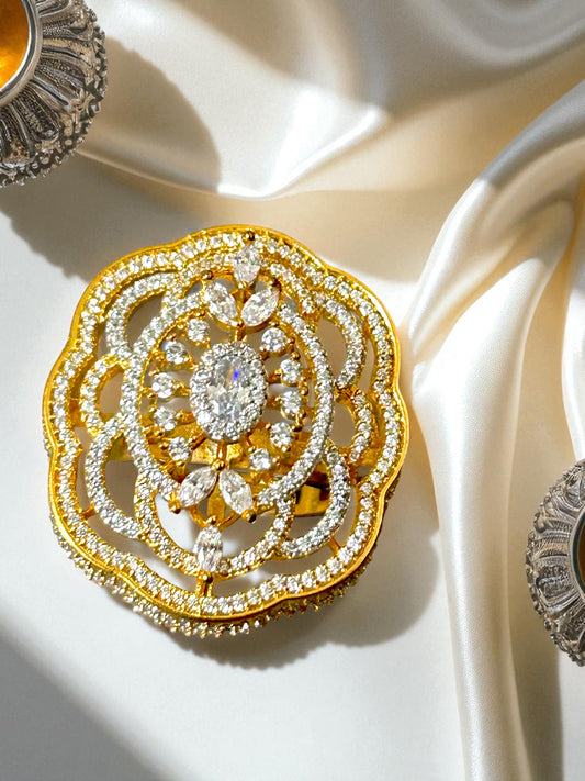 Empress Bloom Floral Ring