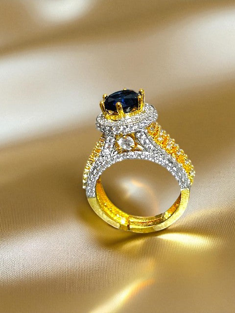 Zaya Sapphire Blue Ring