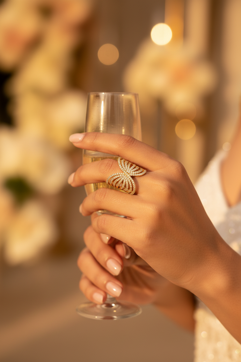 Empress RoseGold Ring