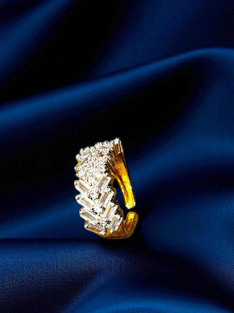 Ziyu Sleek Gold Band Ring
