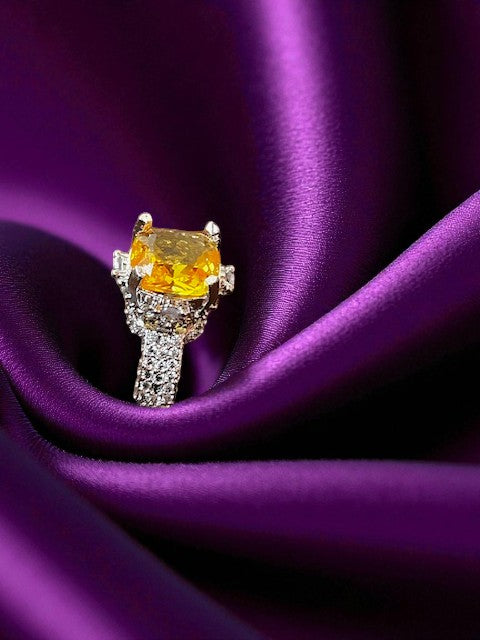 Nawaabi Yellow Ring