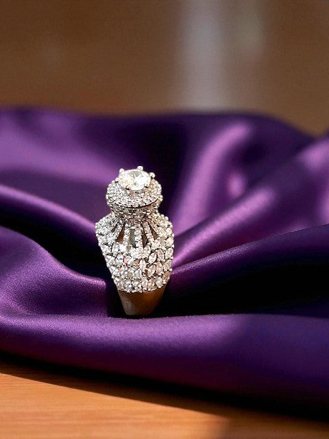 Crown Silver Ring
