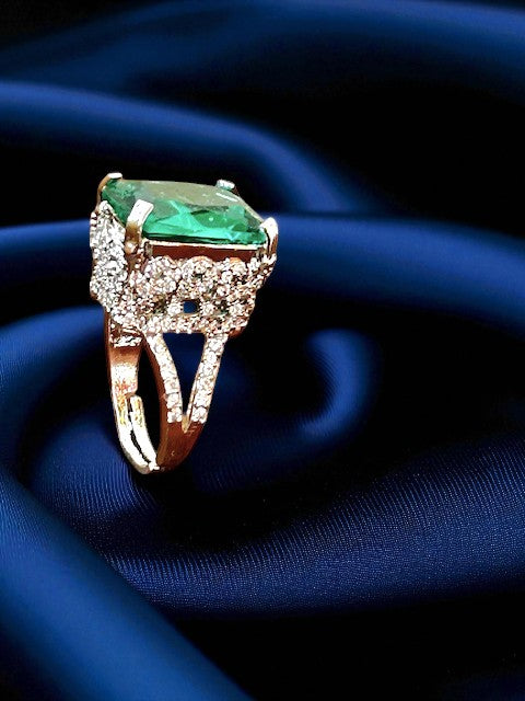 Sheen Sea Green Ring