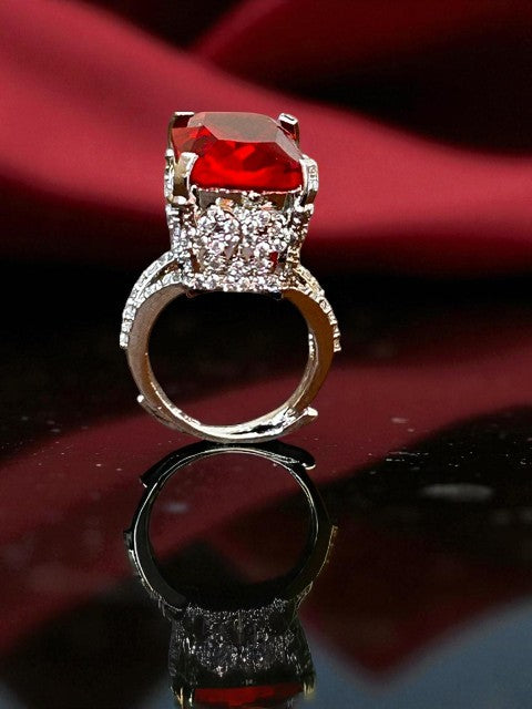 Sheen Ruby Red Ring