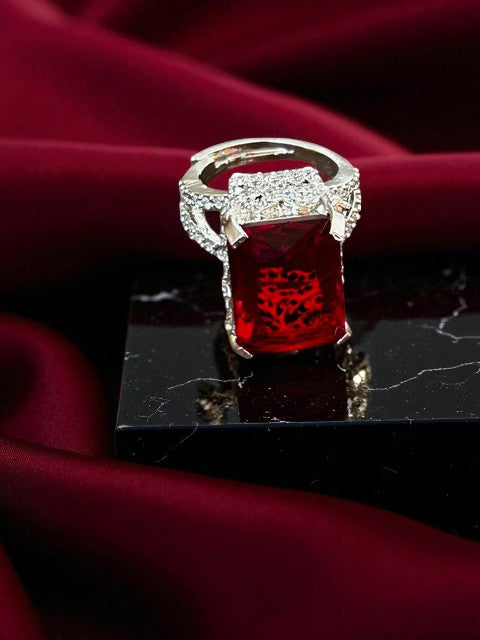Sheen Ruby Red Ring