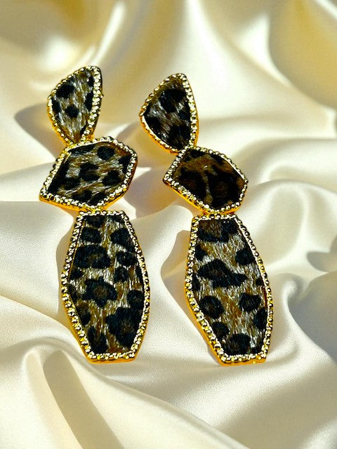 Leopard Earrings