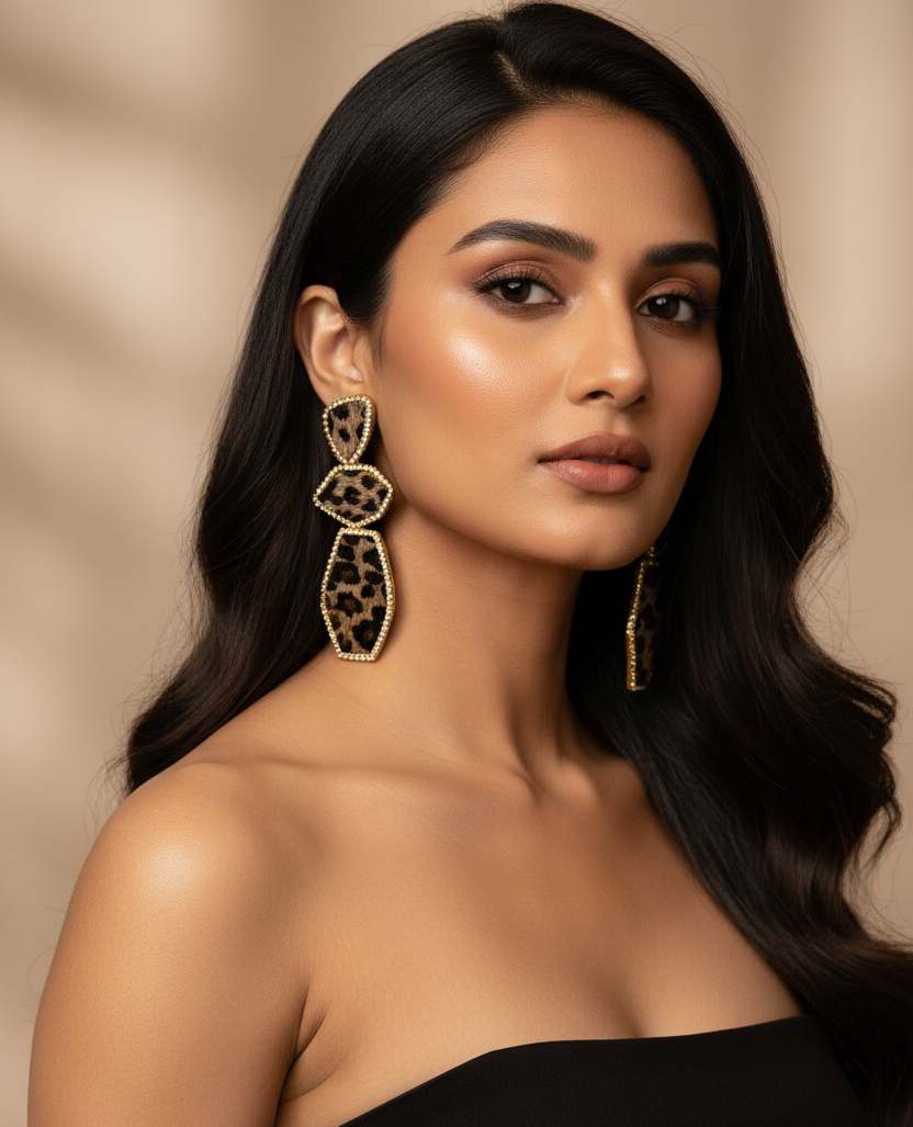 Leopard Earrings