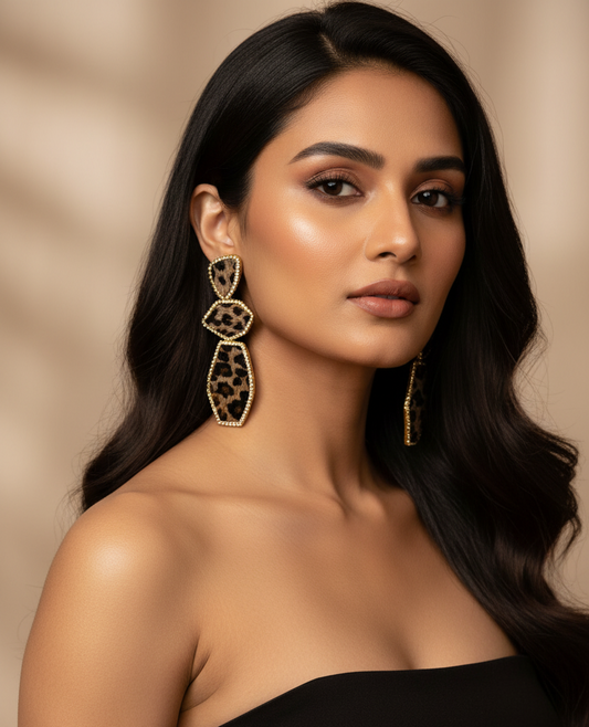 Leopard Earrings