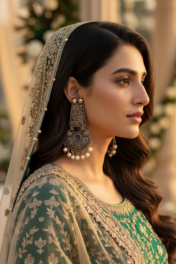 Heritage Lush Sapphire Earrings