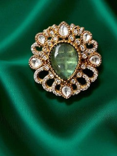 Adaah Mint Green Ring