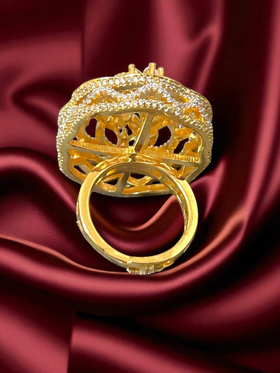 Empress Bloom Floral Ring